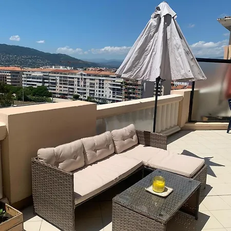 Penthouse Panoramic And Sea Front View In Cannes